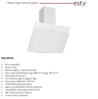 esty-beyaz-cam-ankastre-set-aef6601w03-aco5601w02-3462W-beyaz-turbo-firin-aef6601w01-aco5601w01-3462-beyaz
